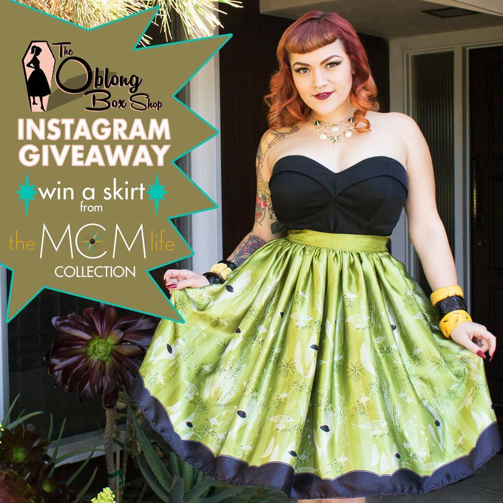 Win a skirt from my new MCM life collection! - The Oblong Box Shop