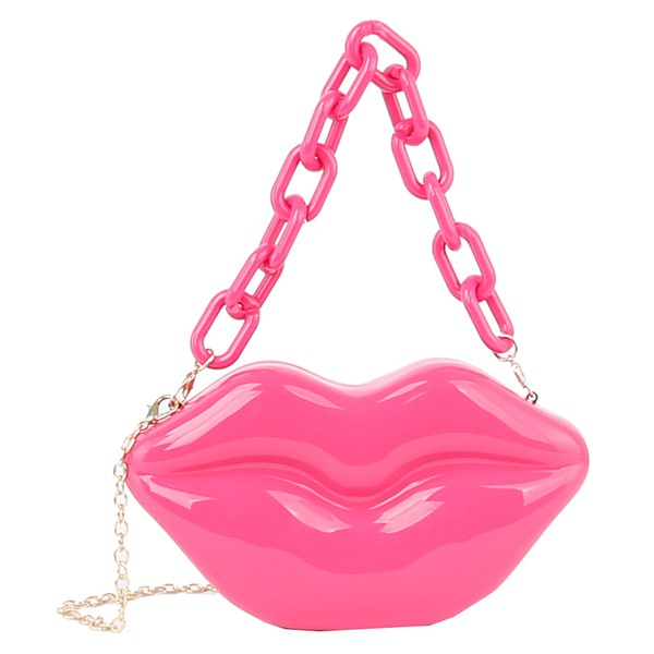 Lips best sale clutch bag