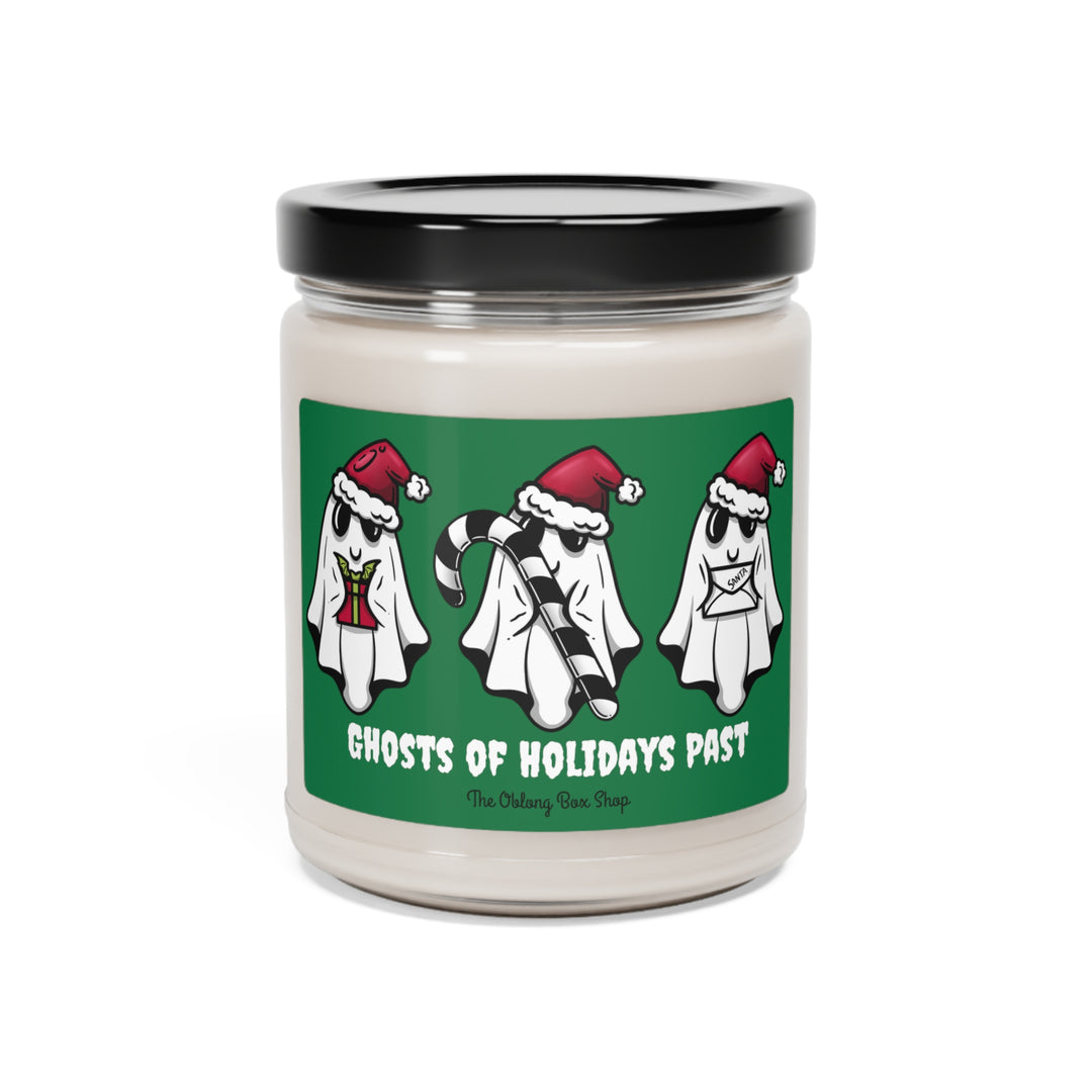 Ghosts of Holidays Past Cinnamon Vanilla Scented Soy Candle, 9oz