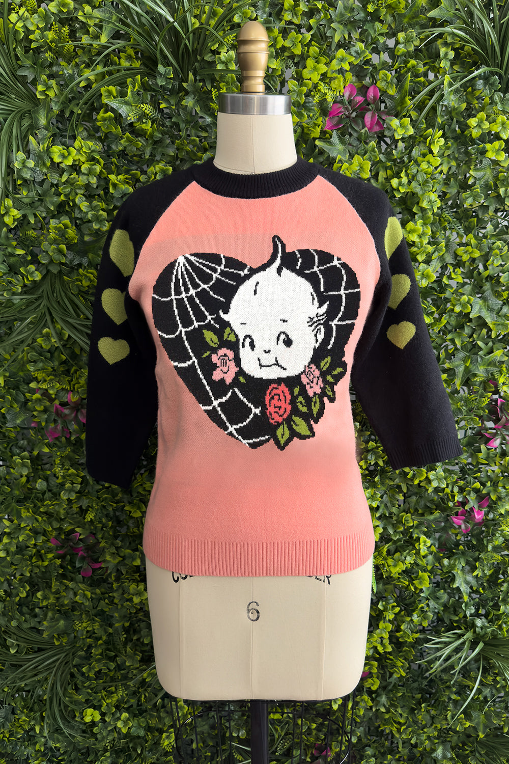 Kewpie® Spiderweb Love Sweater