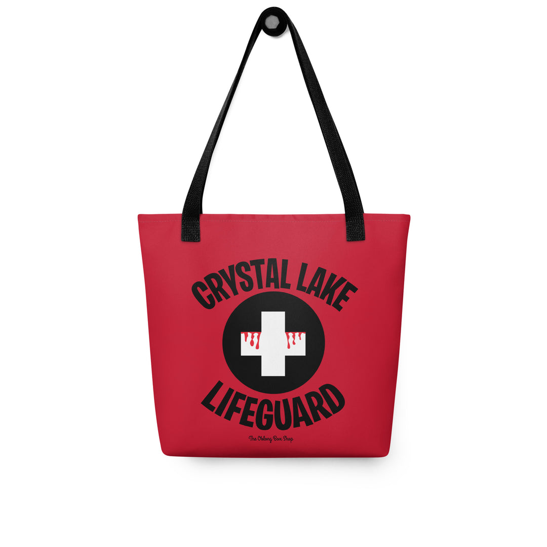 Crystal Lake Lifeguard Tote bag