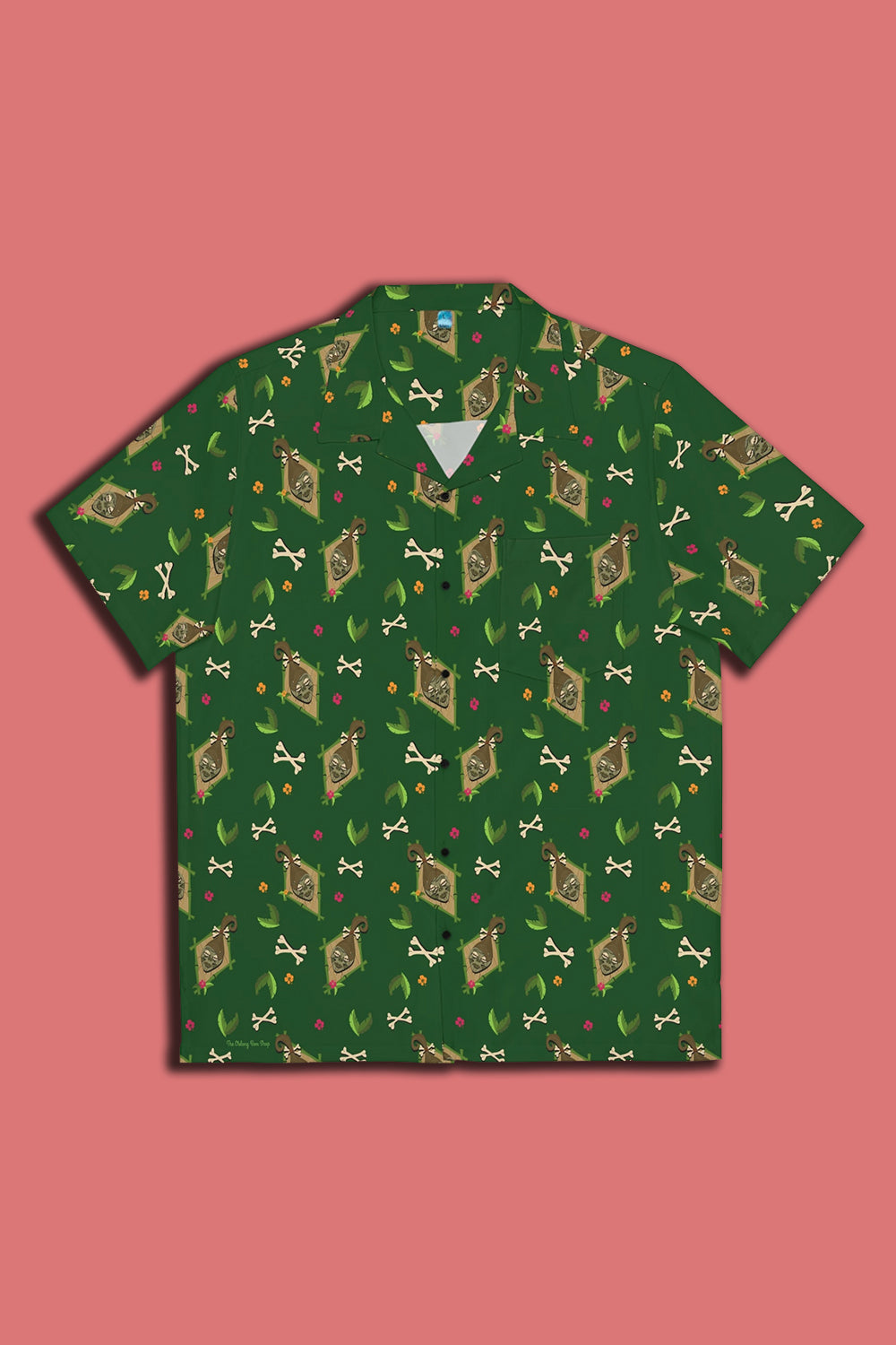 All-over Print Pocket Hawaiian Shirt - Print On Demand