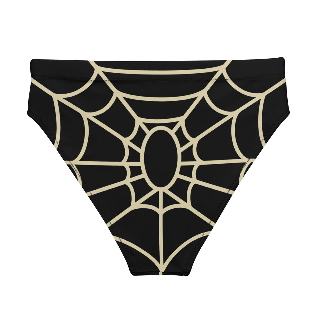 Spiderweb Sweetie high-waisted bikini bottom