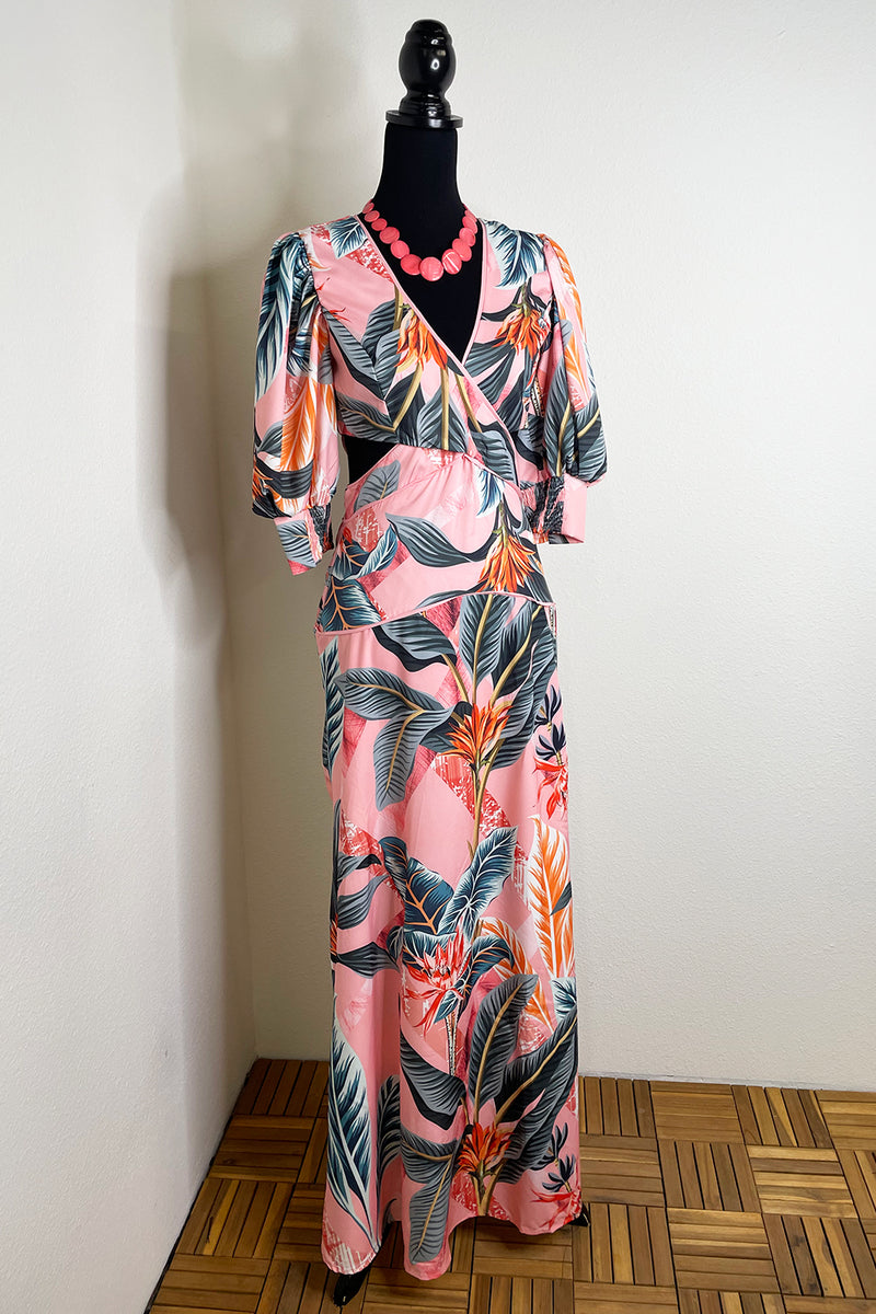 Hutch tropical maxi dress sale