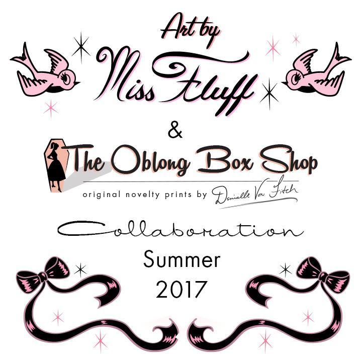 Miss Fluff + TOBS Collaboration - The Oblong Box Shop