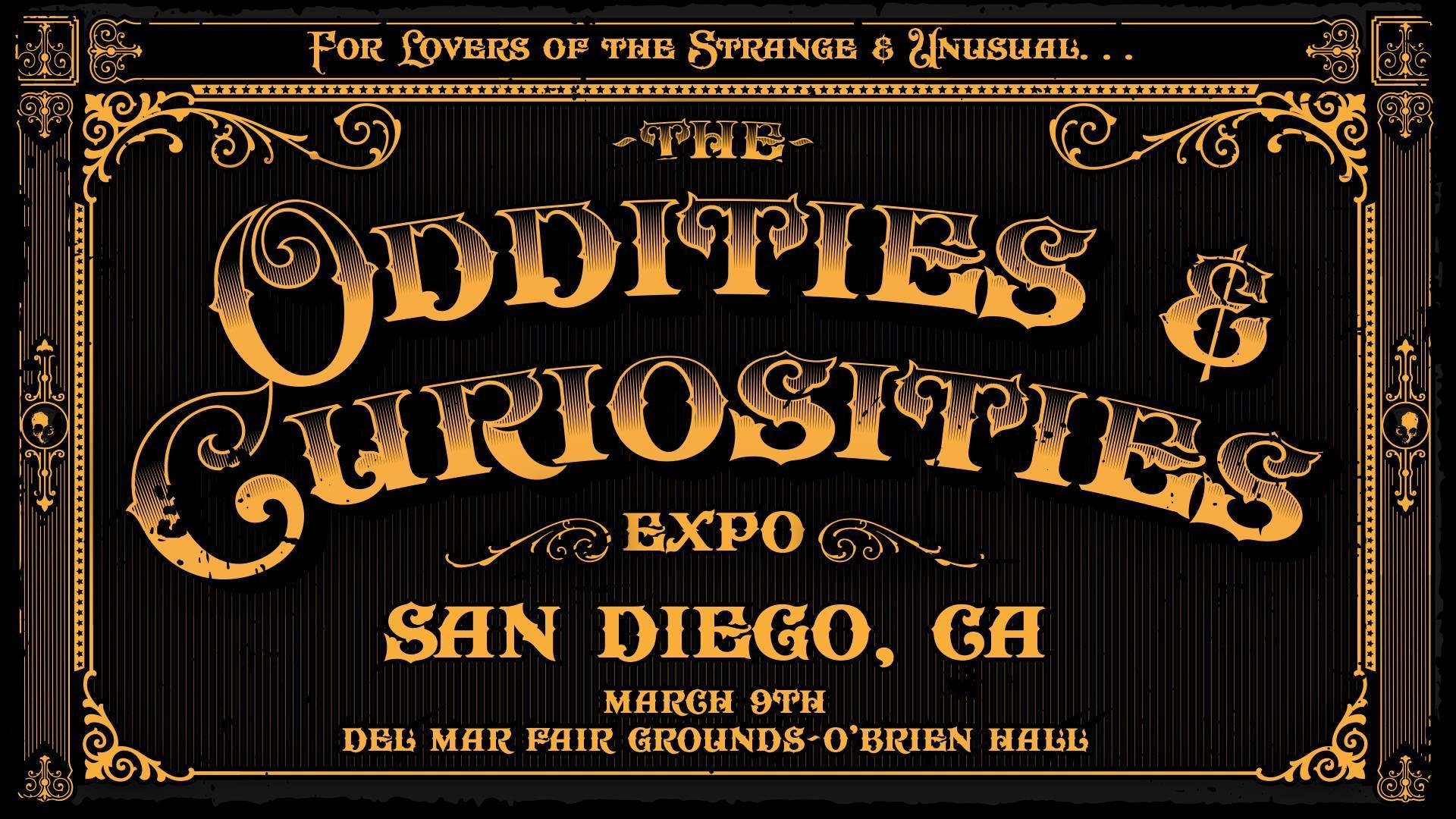 Shop the TOBS booth at the San Diego Oddities & Curiosities Expo - The Oblong Box Shop