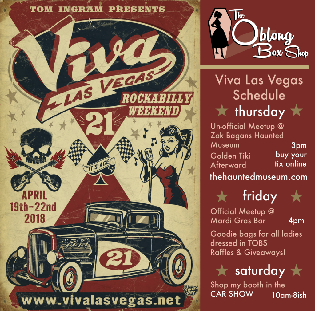 TOBS Goes to Viva Las Vegas 21 - The Oblong Box Shop