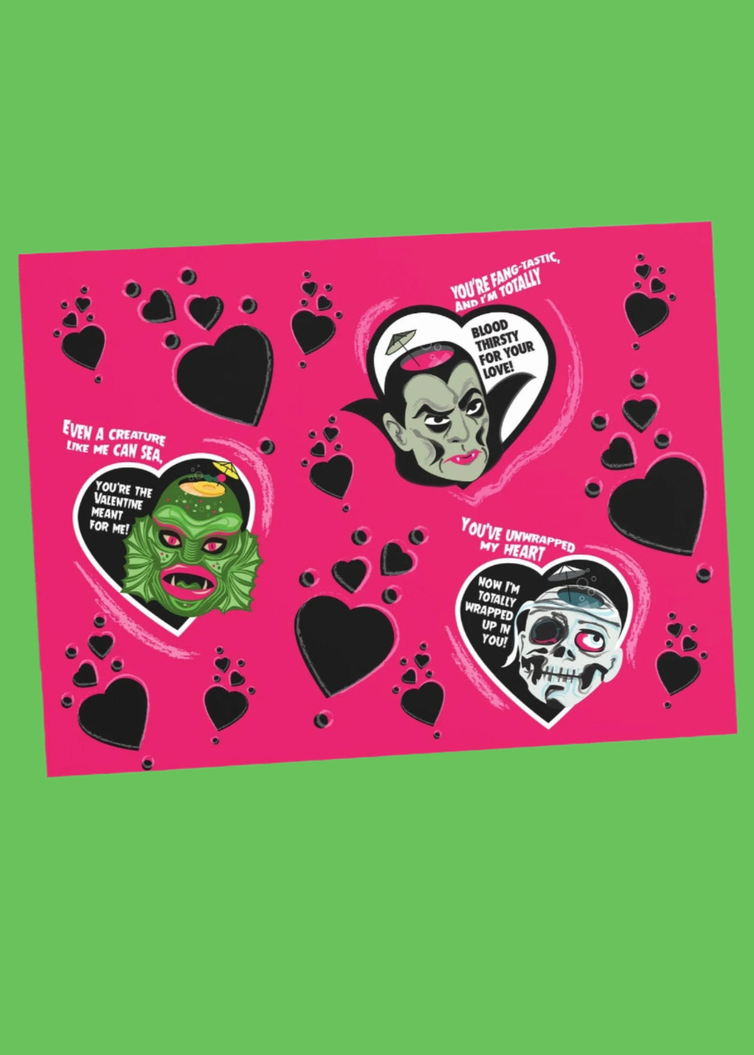 Monster Love Valloween Card