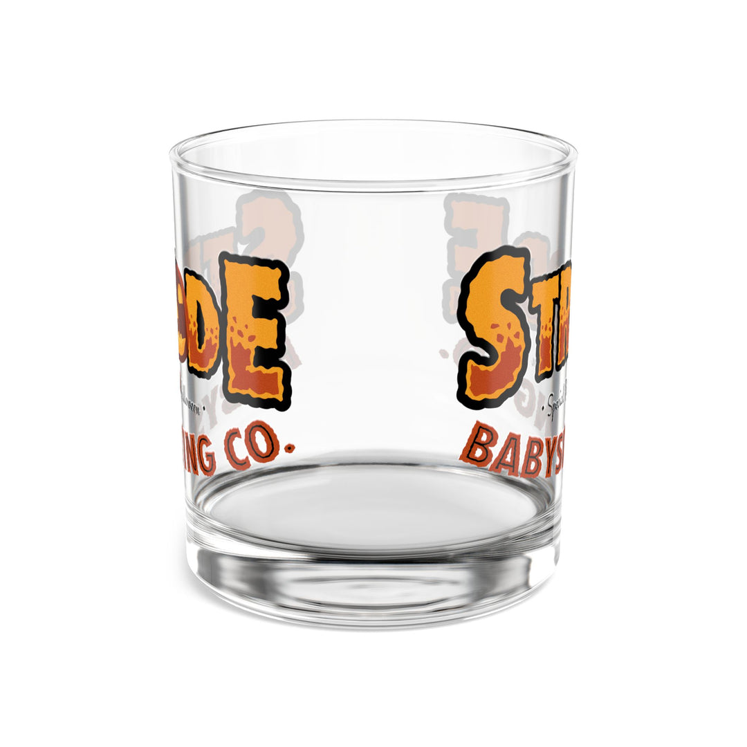 Strode Babysitting Co. Bar Glass