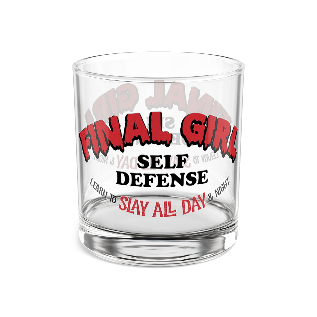 Final Girl Self Defense Cocktail Glass