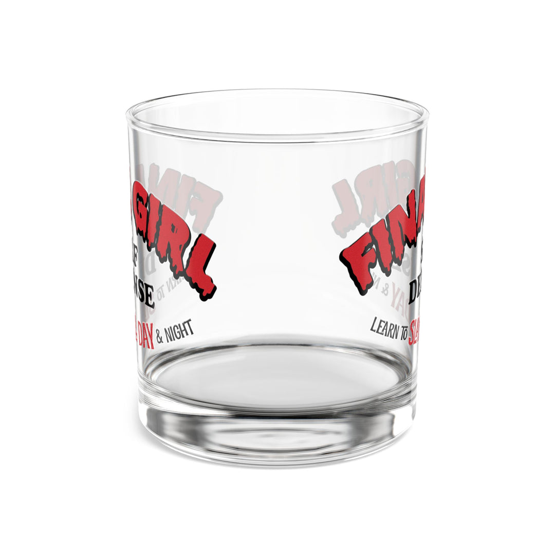 Final Girl Self Defense Cocktail Glass