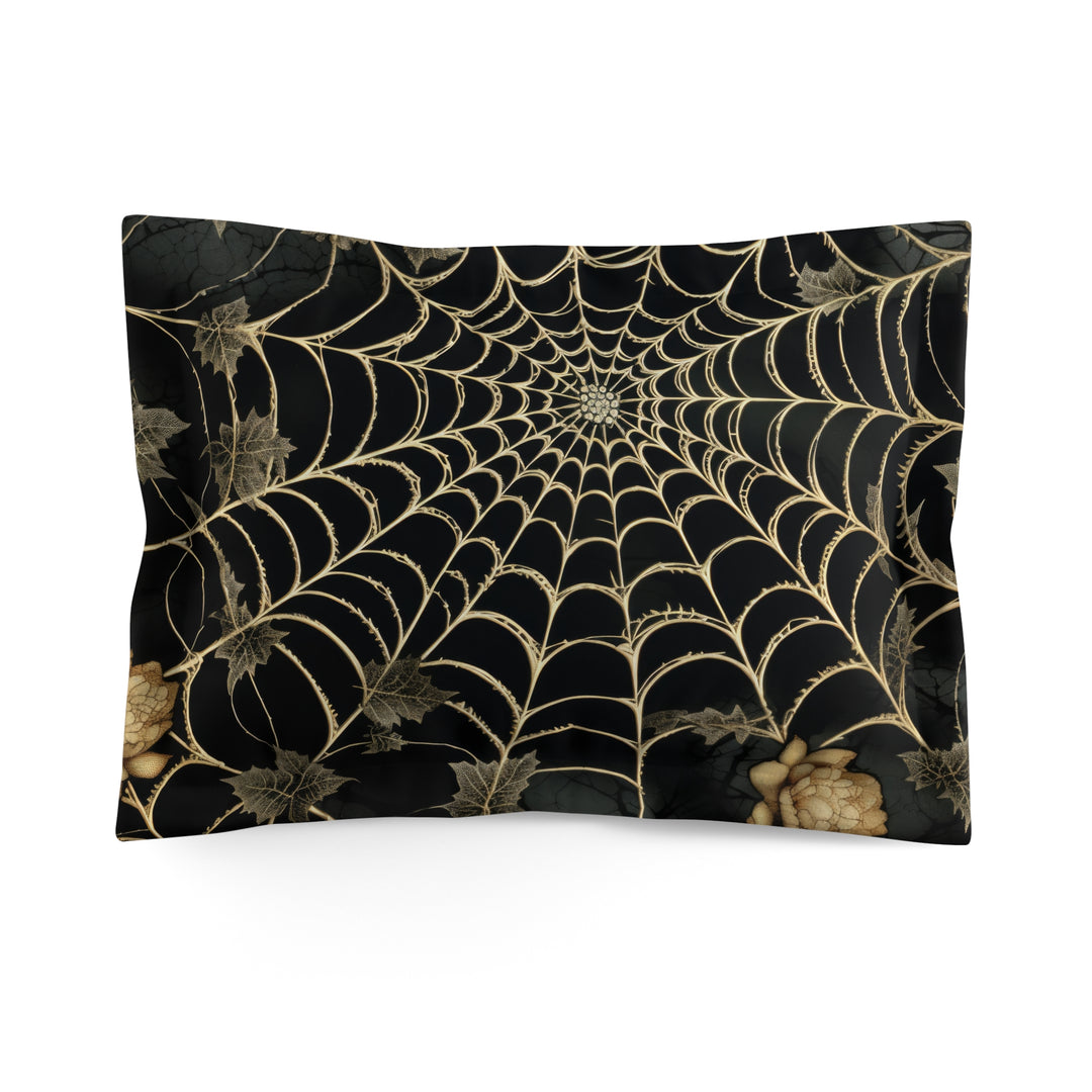 Vintage Webs Microfiber Pillow Sham