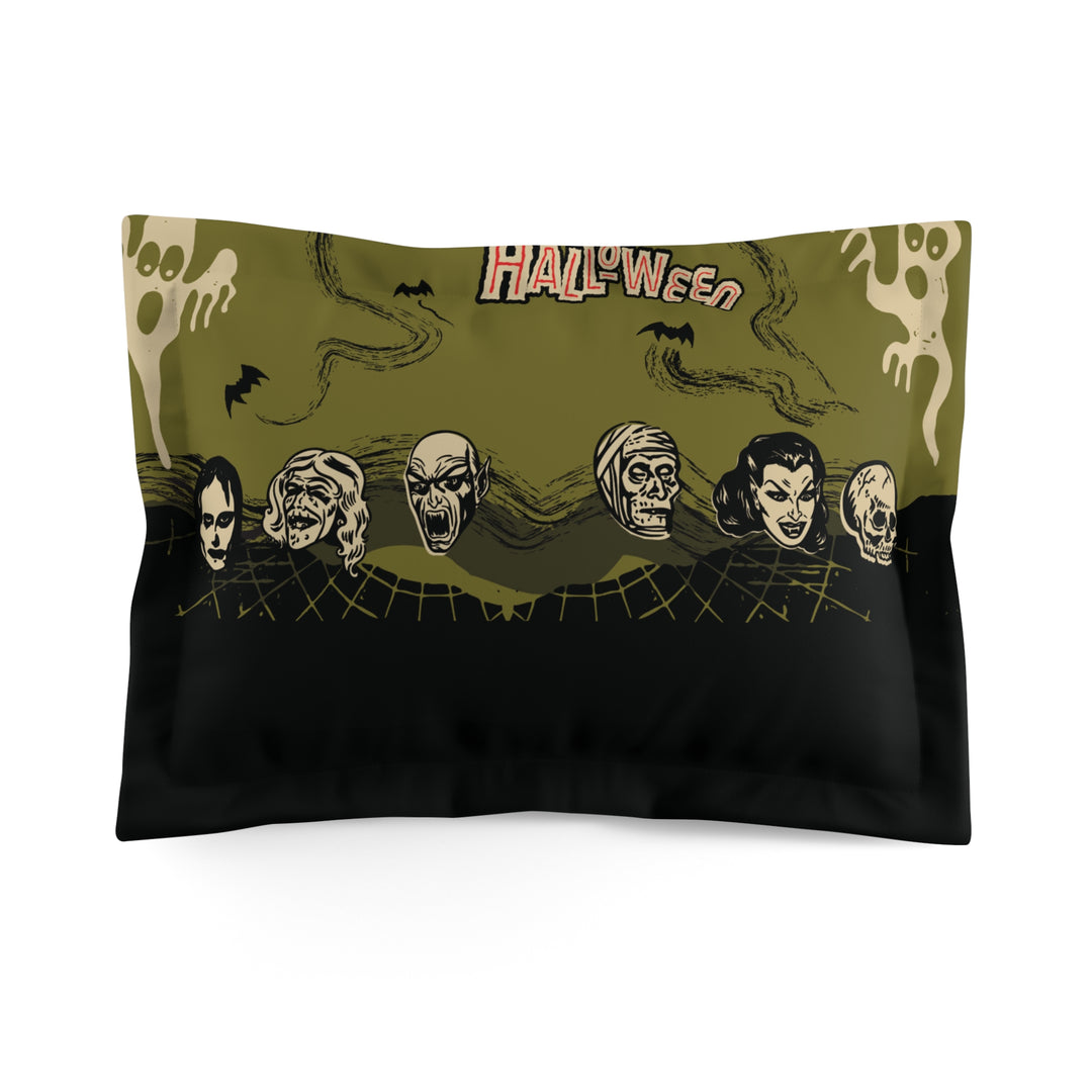 Ghosts & Ghouls Right Microfiber Pillow Sham