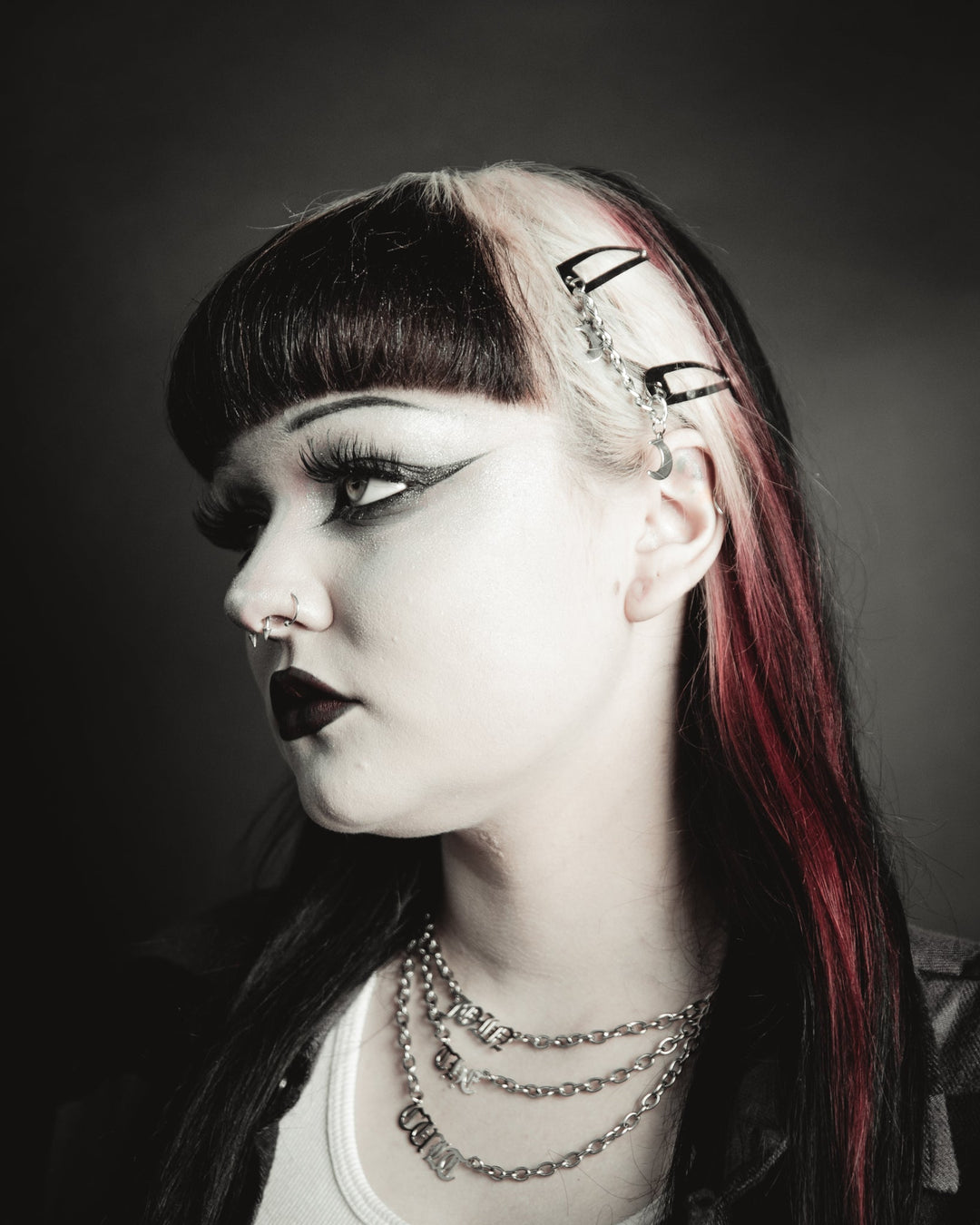 Double Moon Hair Clips