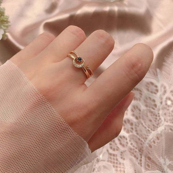 Take Me To The Moon Ring Set