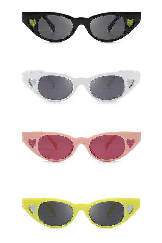 Retro Slim Cat Eye Fashion Sunglasses