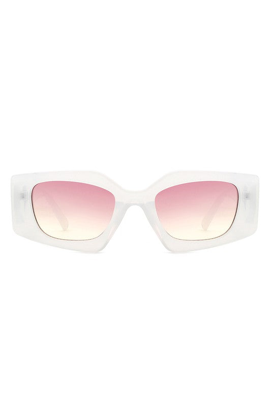 Square Retro Geometric Fashion Sunglasses