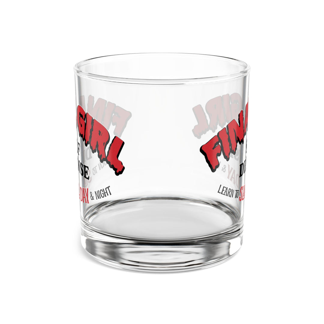 Final Girl Self Defense Cocktail Glass