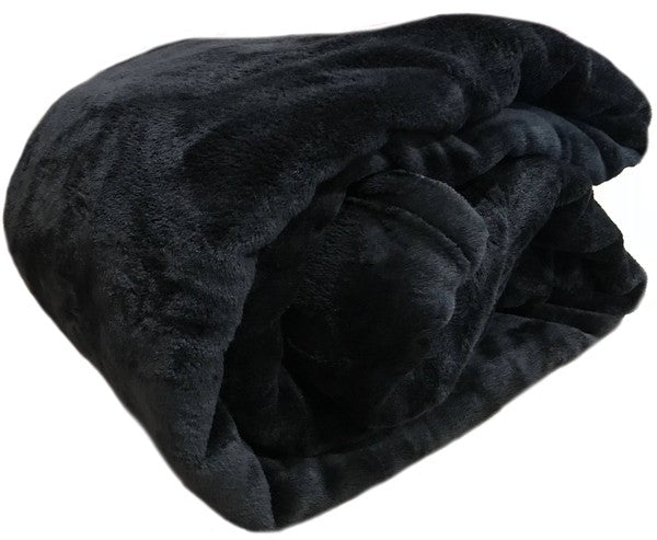 Black Noir Fleece Blanket