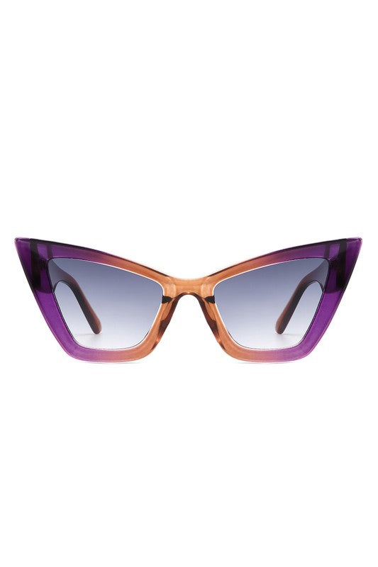 Square Retro Fashion Cat Eye Sunglasses