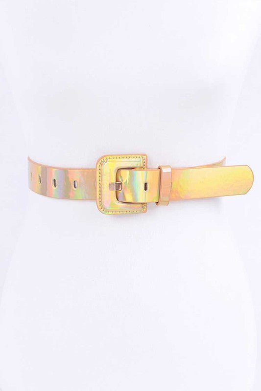 Holographic Fashion Belt