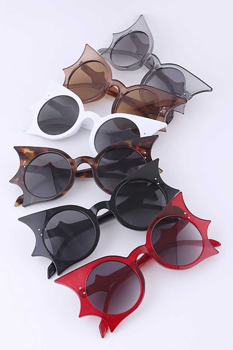 Round Bat Wing Sunnies