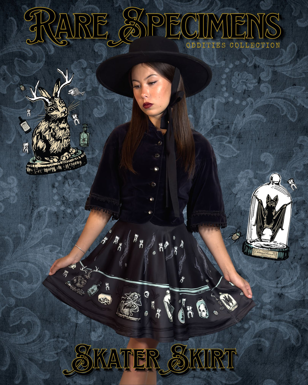 Rare Specimens Skater Skirt