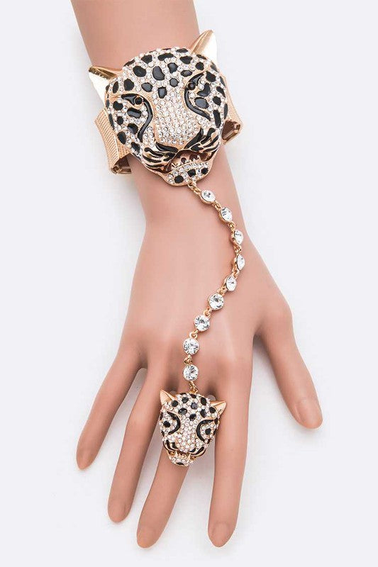 Cheeky Cheetah Ring and bracelet