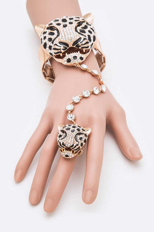 Cheeky Cheetah Ring and bracelet