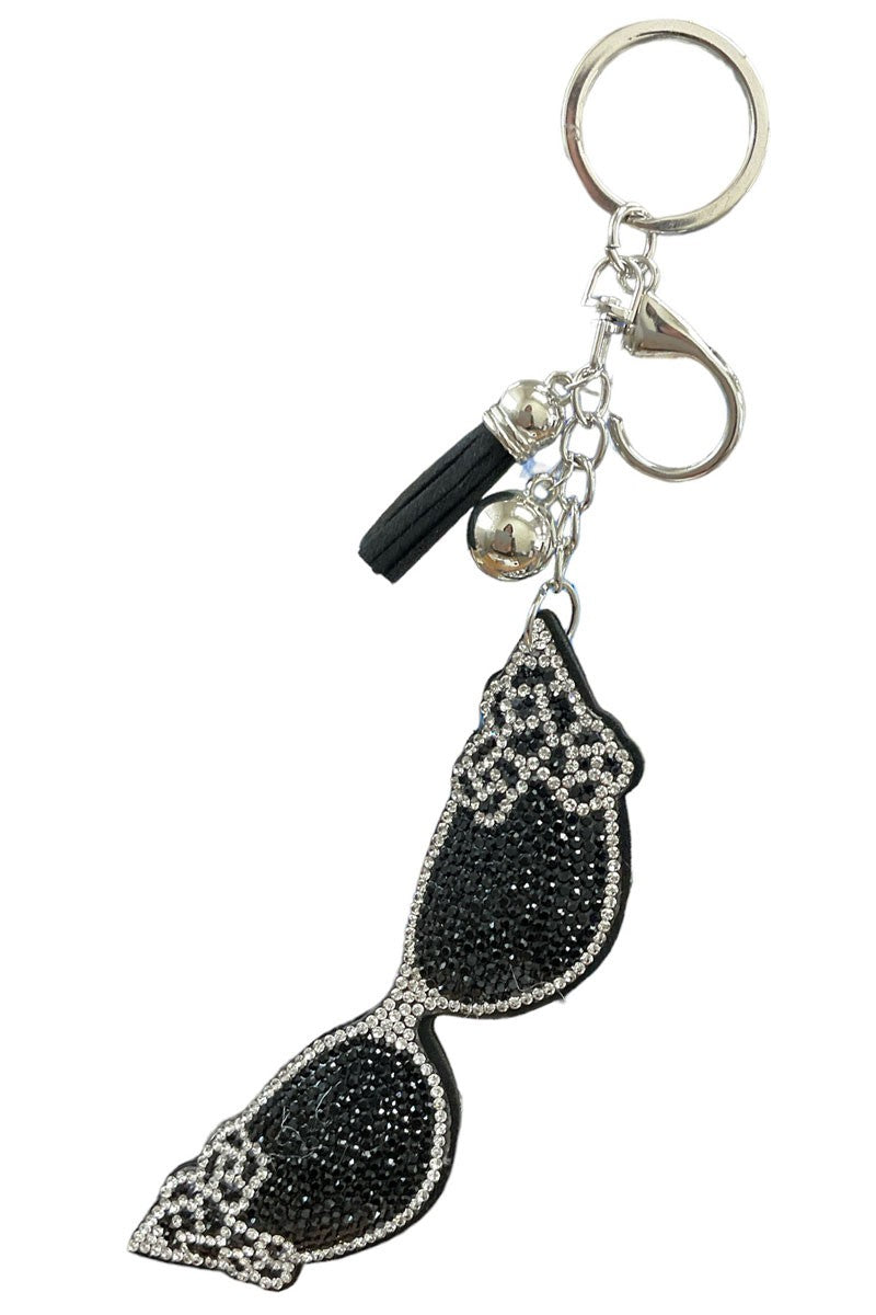 Cat Eye Sunglasses Keychain