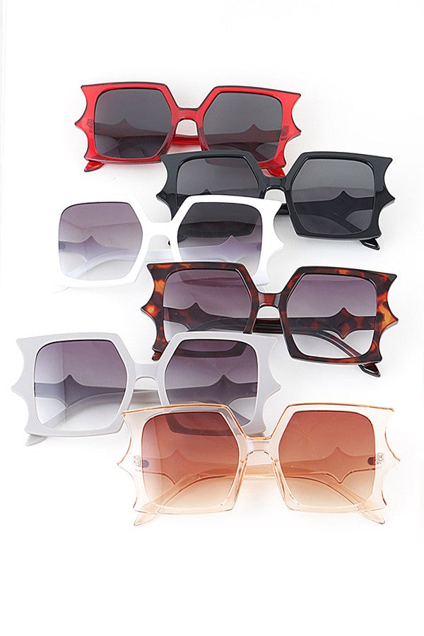 Square Bat Wing Sunnies