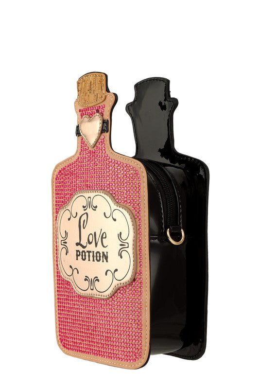 Love Potion Bottle Crossbody Bag
