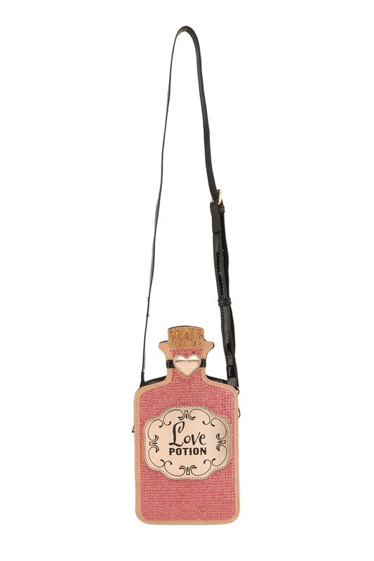 Love Potion Bottle Crossbody Bag