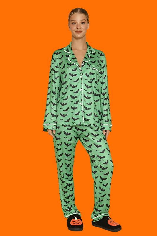 Halloween two piece pajama set