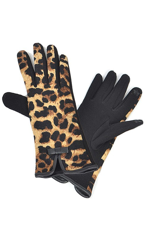 Lovely Leopard Smart Gloves