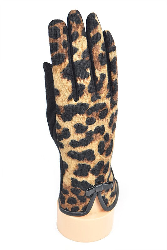 Lovely Leopard Smart Gloves