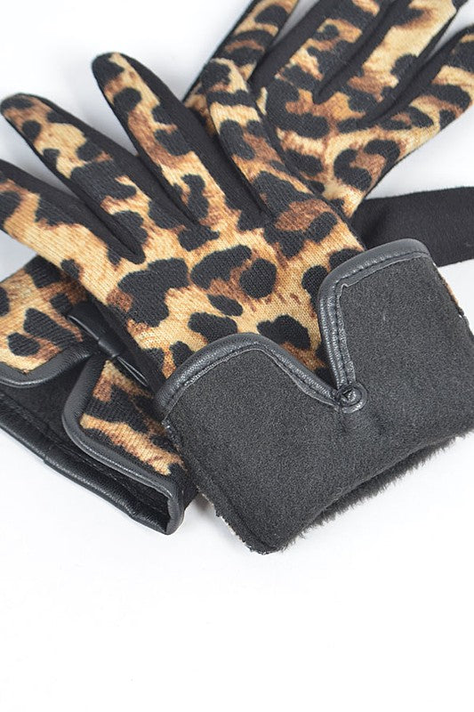 Lovely Leopard Smart Gloves