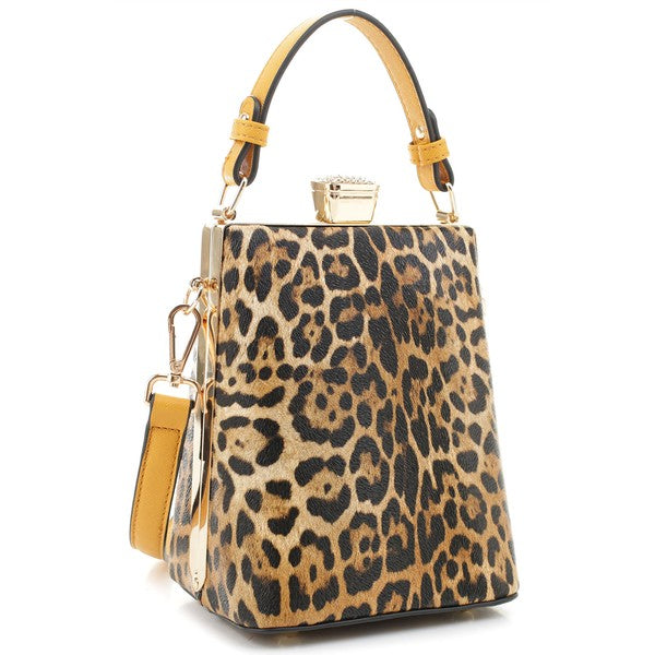 Lovely Leopard Crossbody Purse