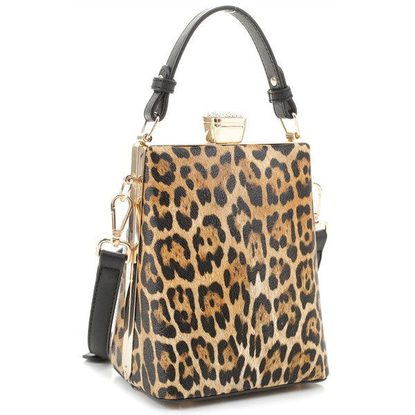 Lovely Leopard Crossbody Purse