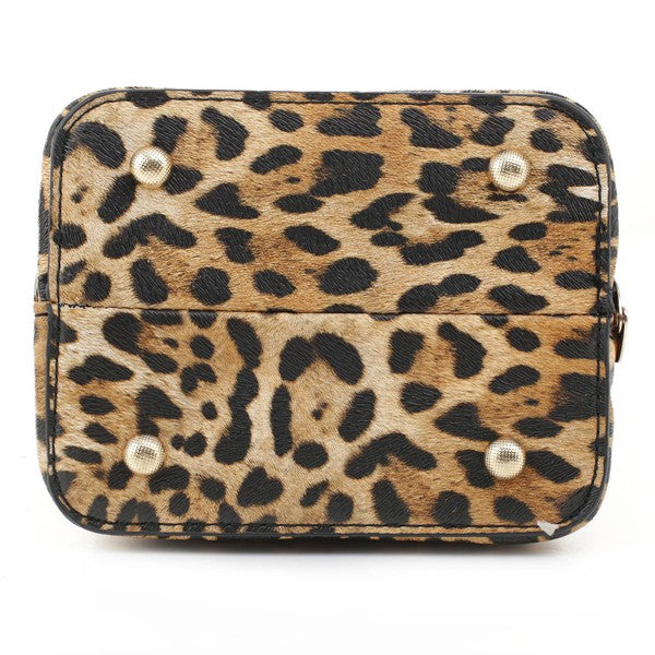 Lovely Leopard Crossbody Purse