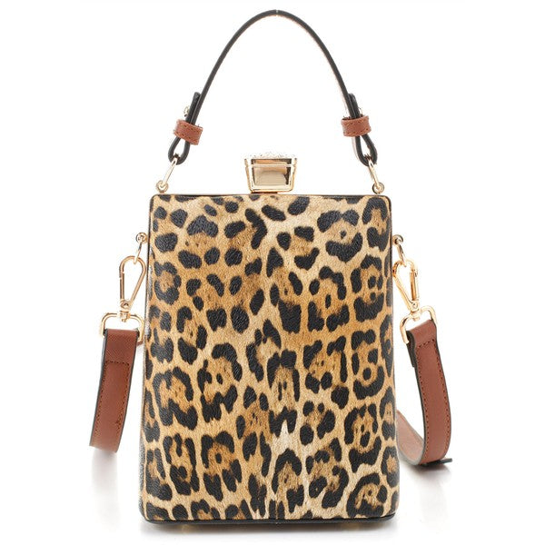 Lovely Leopard Crossbody Purse