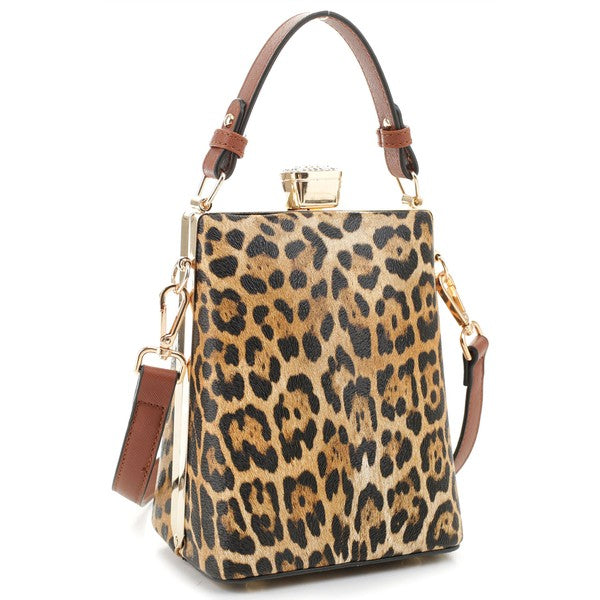 Lovely Leopard Crossbody Purse