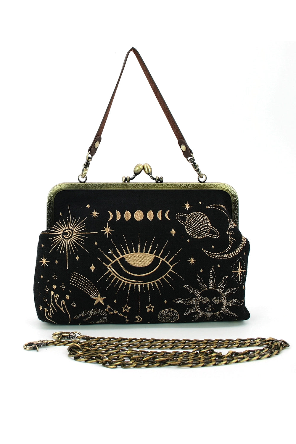 Celestial Kisslock Evening Bag