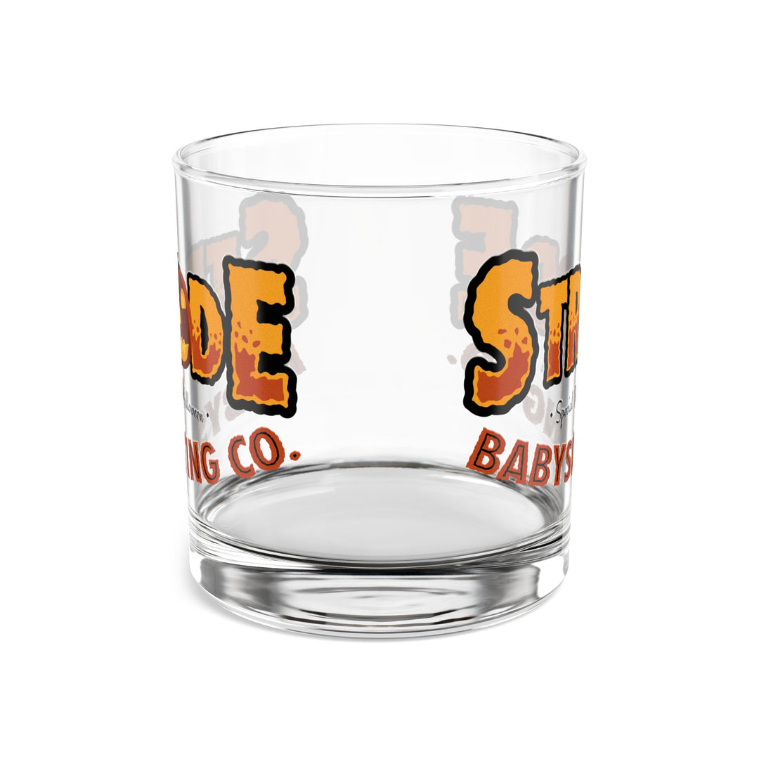 Strode Babysitting Co. Bar Glass