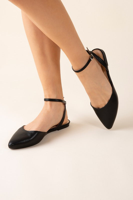 Summer Ankle Strap Flats