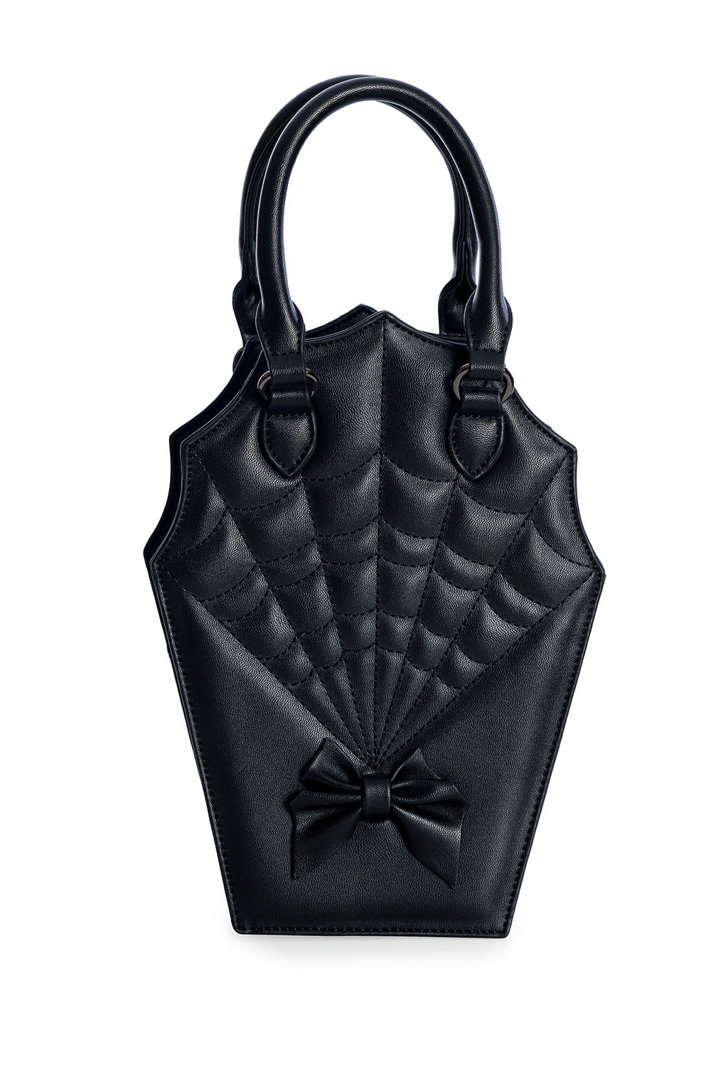 Coffin Purse Gothic Bag with a harness