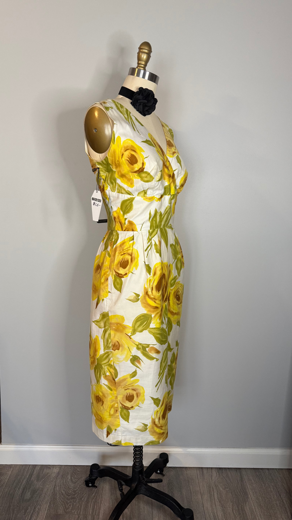 True Vintage Yellow Rose of Texas Wiggle Dress FINAL SALE – The