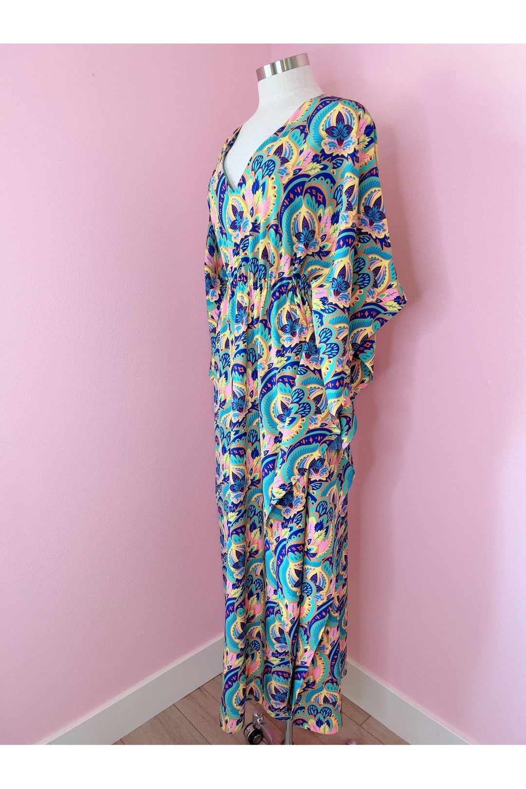 *SALE* Rapture Colorful Abstract Everyday Caftan Designer Dress