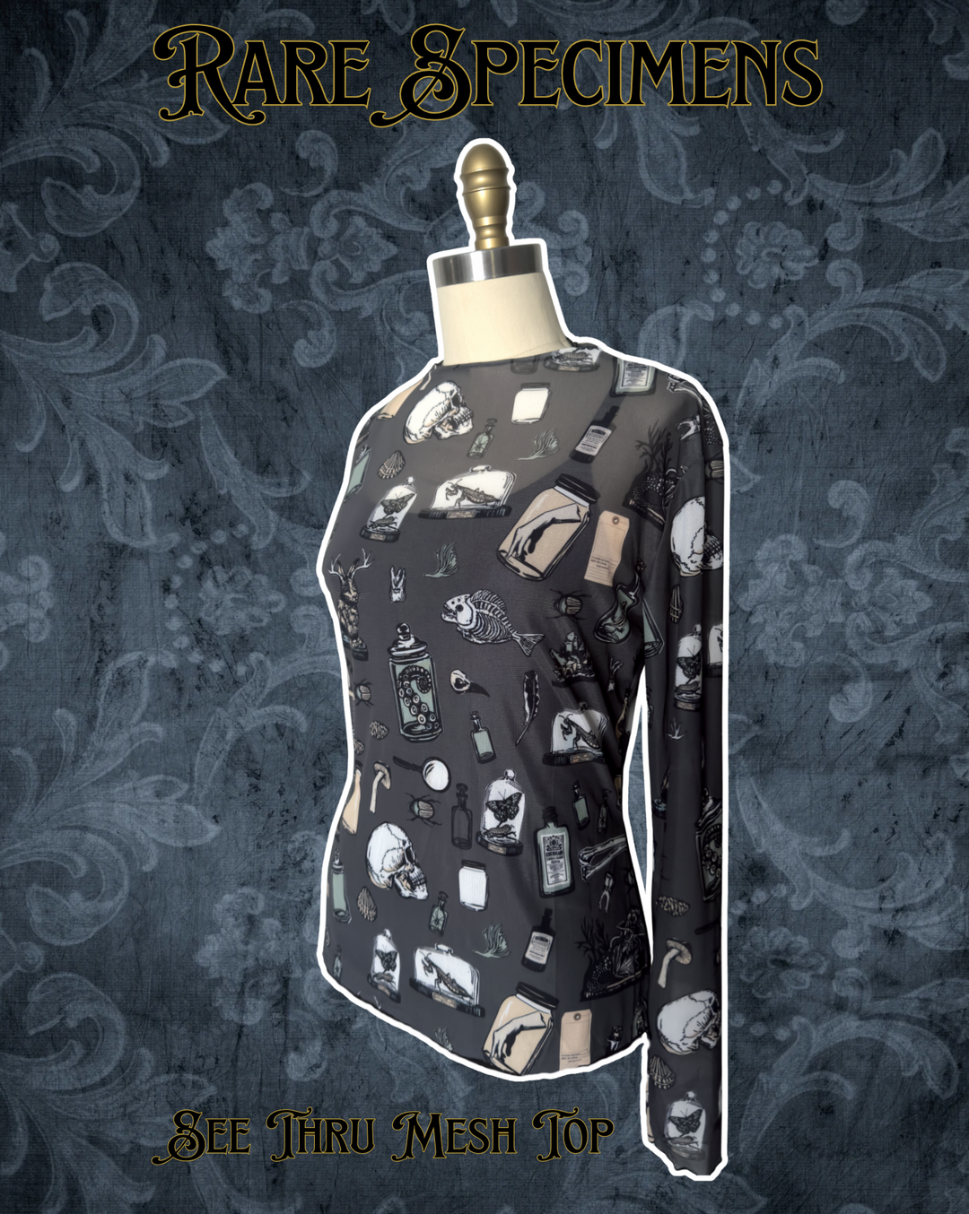 Rare Specimens See Thru Mesh Top - PRE-ORDER