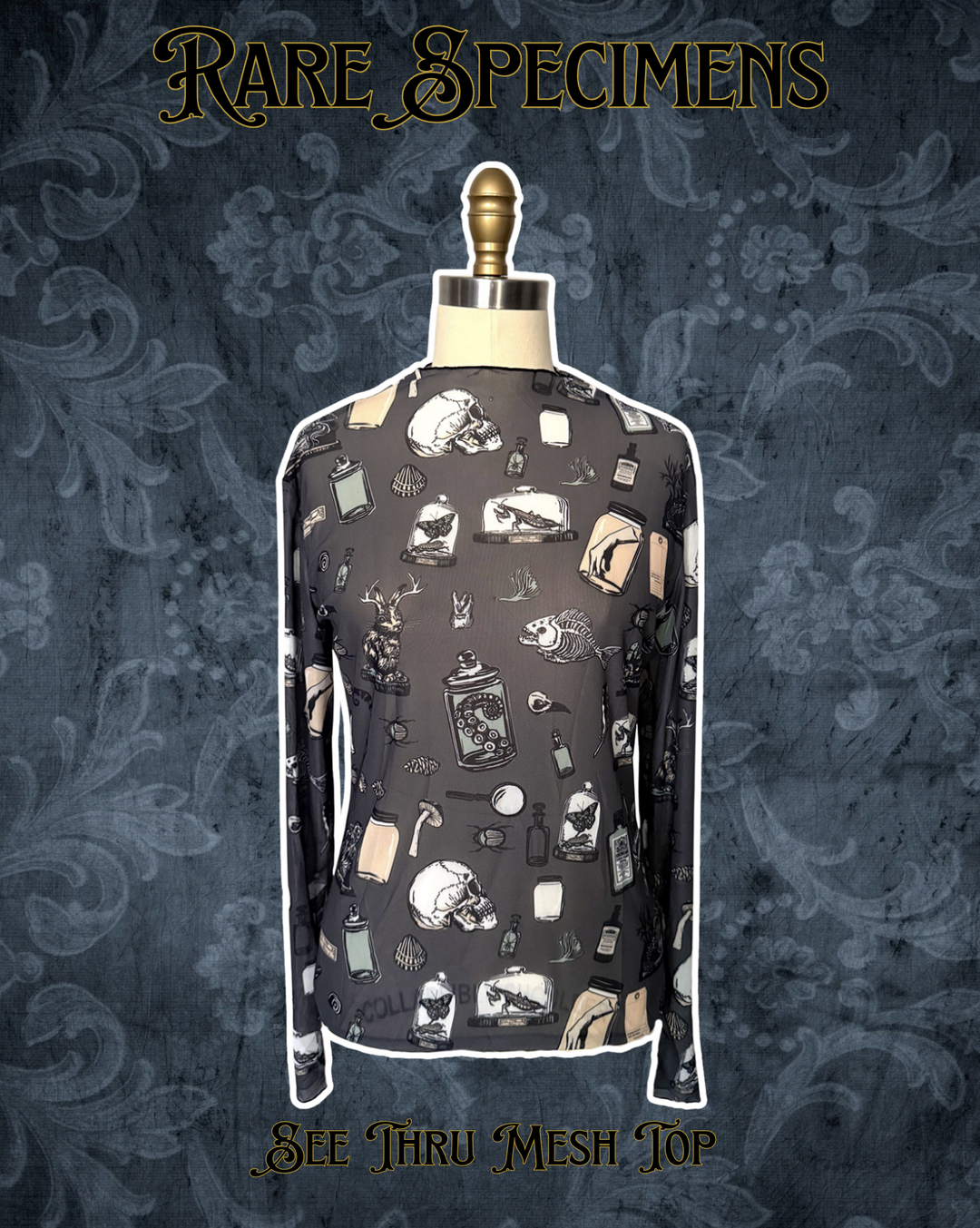 Rare Specimens See Thru Mesh Top - PRE-ORDER